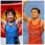 Kyrgyz athletes Tynybekova and Akmataliev win gold