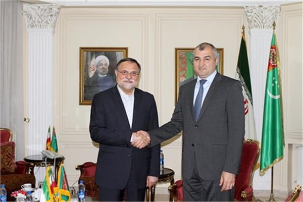 دیدار رئیس موسسه فرهنگی اکو با احمد قربان اف، سفیر ترکمنستان در تهران