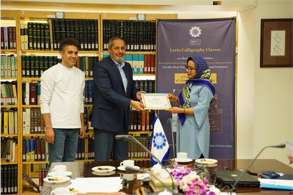 اختتامیه دوره تخصصی خوشنویسی کاپرپلیت 3