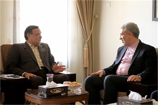 Iran's Vice-President and head of ICHHTO Visits ECI