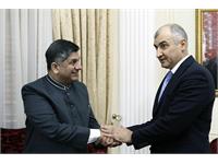 ECO Cultural Institute President Meets Turkmenistan Ambassador  1