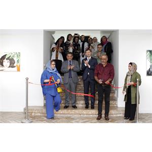 نمایشگاه هنرهای تجسمی زیستگاه ناامن برگزار شد