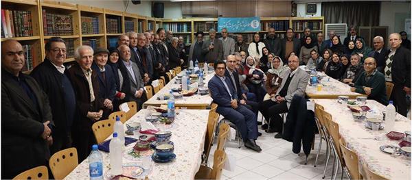 بازدید رئیس مؤسسه فرهنگی اکو از مؤسسه پژوهشی میراث مکتوب