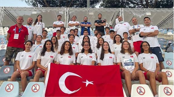 15 مدال تیم ملی شنای ترکیه در مسابقات قهرمانی جوانان اروپا