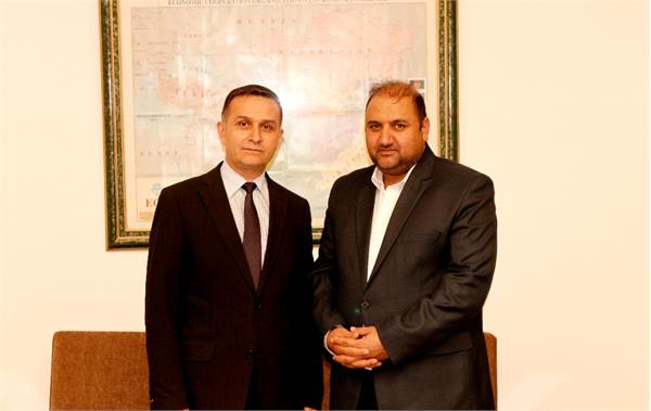 ECI President meets with the Afghan Chargé d'Affaires to Iran
