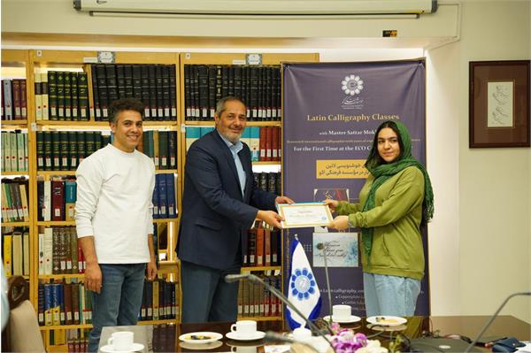 اختتامیه دوره تخصصی خوشنویسی کاپرپلیت 4