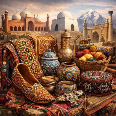 رازهای هنر و صنایع دستی استان های مختلف پاکستان