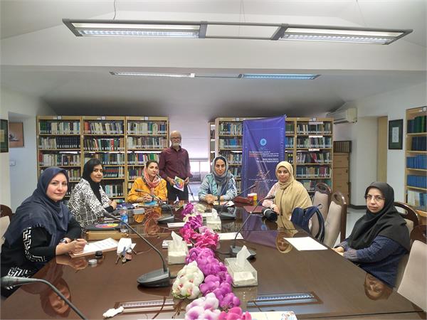 سومین جلسه کارگاه آموزشی نگارینه‌خط با موضوع چرخه رنگ برگزار شد