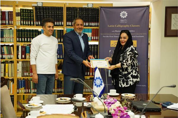 اختتامیه دوره تخصصی خوشنویسی کاپرپلیت 7