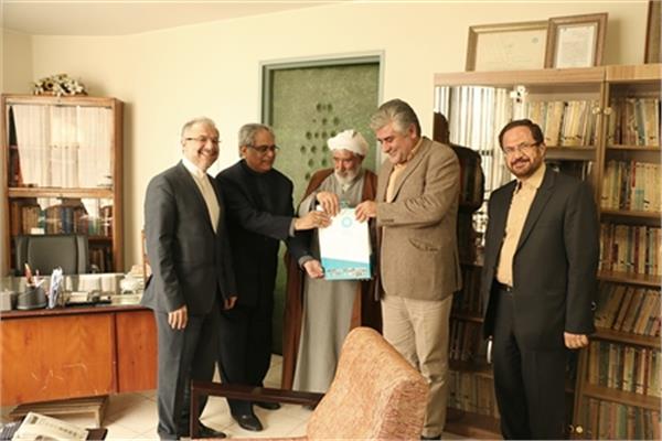 بازدید رئیس موسسه فرهنگی اکو از سازمان سمت