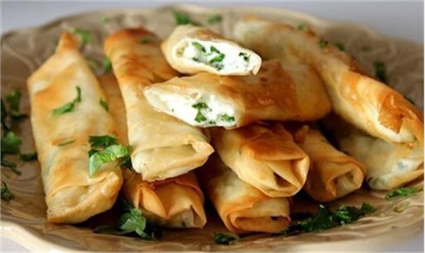 طرز تهیه "بورک ترکی"