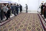 رونمایی از بزرگ‌ترین گلیم ایران در اردبیل