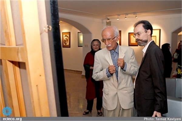 گزارش تصویری؛ گشایش نخستین نمایشگاه خوشنویسی مولانا در نگارخانه اکو