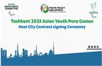 APC signs Host City Contract for Tashkent 2025 Asian Youth Para Games