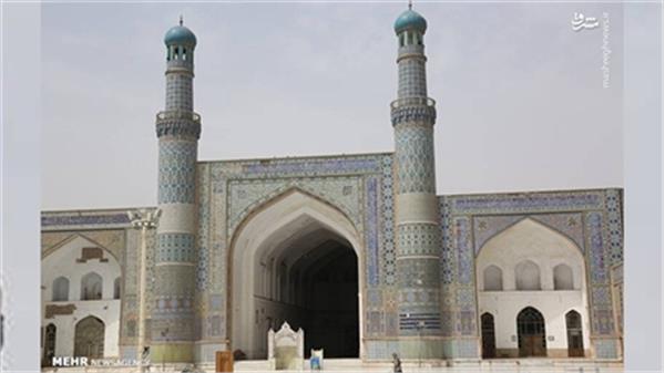 بازسازی کاشی کاری «مسجد جامع هرات»