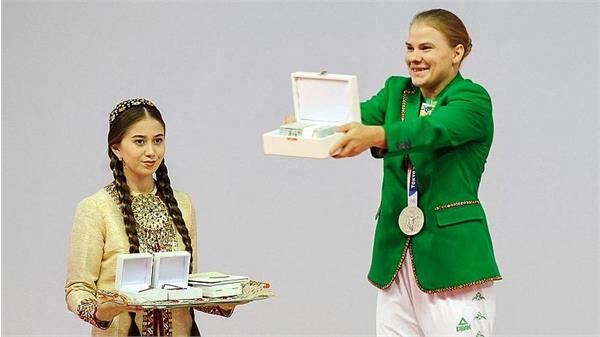جوایز ویژه برای نخستین مدال آور ترکمنستان در المپیک