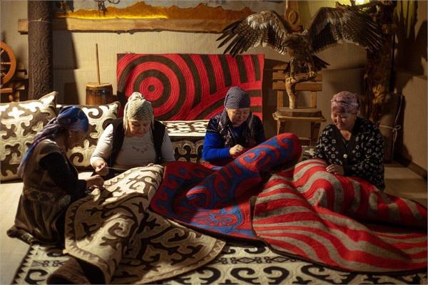 Koshma Kachi (Shyrdak) – The Kyrgyz Art of Felt-Making, Mountain Patterns on the Steppe Carpet