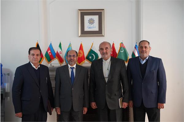 دیدار رئیس مؤسسه فرهنگی اکو با رئیس انجمن دوستی ایران و پاکستان