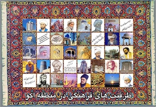 "ظرفیت های فرهنگی در منطقه اکو"