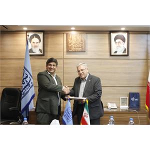 دیدار رئیس موسسه اکو با رئیس دانشگاه شهید بهشتی 1