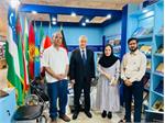 The Ambassador of the Republic of Tajikistan to Iran visited the ECI’s pavilion at the Tehran International Book Fair