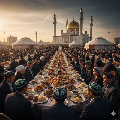 آداب و رسوم ماه مبارک رمضان در قزاقستان