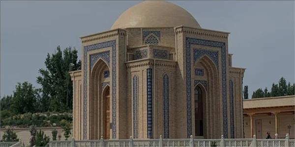 آرامگاه «سلطان اویس قرنی» در ازبکستان + تصاویر