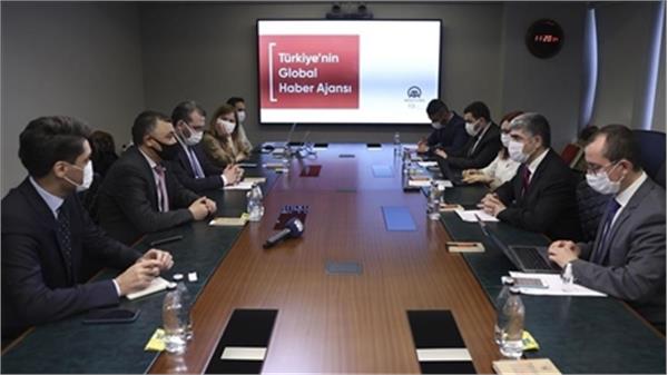 Kazakh Press Delegation Visits Anadolu News Agency