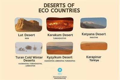 Get to know some of the deserts of ECO member countries