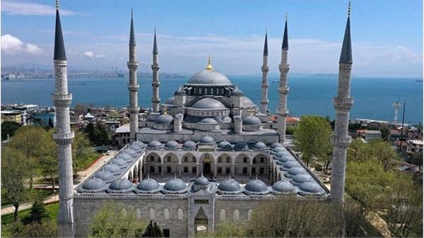 اولین مسجد 6 مناره ترکیه: مسجد آبی