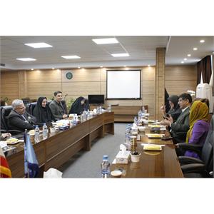 دیدار رئیس موسسه اکو با رئیس دانشگاه شهید بهشتی 4