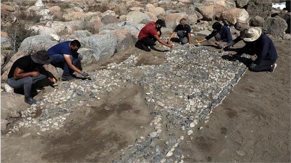 کشف سنگ‌فرش چند رنگ ۳۵۰۰ ساله در یک شهر گمشده در ترکیه