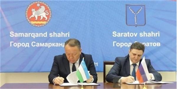 خواهرخواهندگی «سمرقند» ازبکستان و «ساراتوف» روسیه