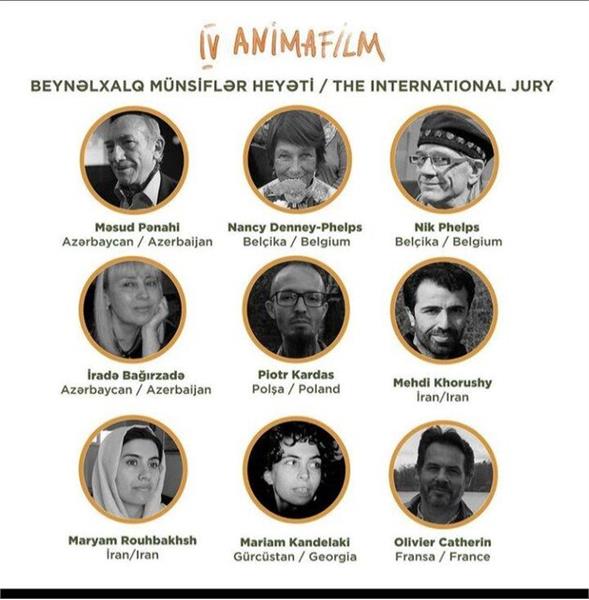داوری هنرمندان اردبیلی در جشنواره بین‌المللی انیمیشن باکو