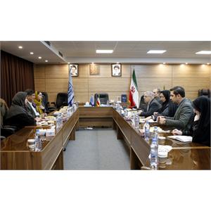 دیدار رئیس موسسه اکو با رئیس دانشگاه شهید بهشتی