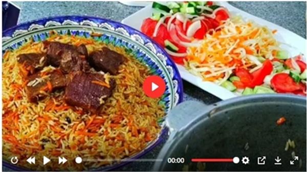 آموزش غذای تاجیکی «اوشی پلو» + فیلم