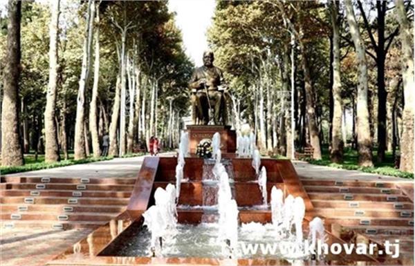 باغ صدرالدین عینی افتتاح شد