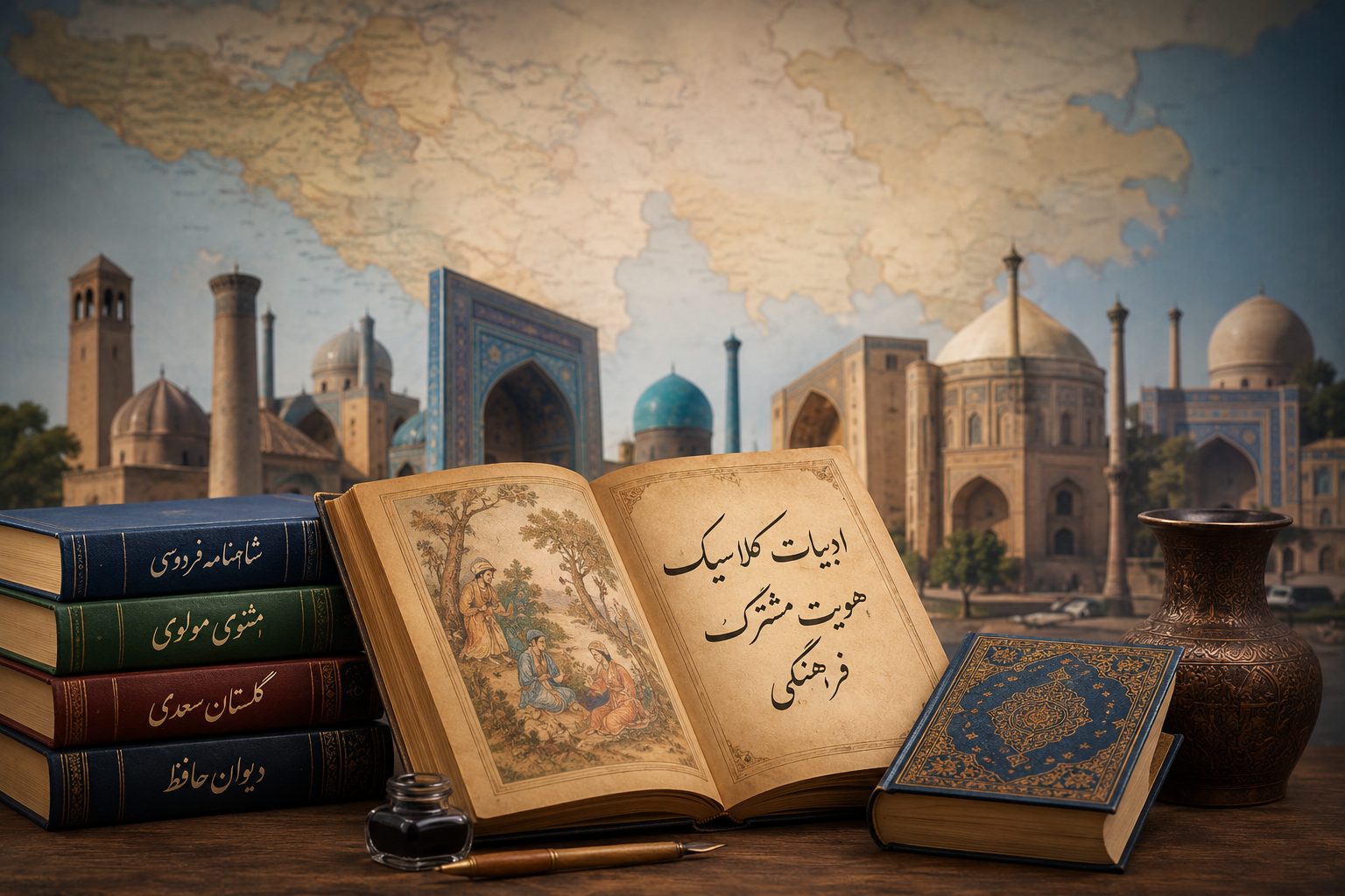 چهره‌های مشترک فرهنگی و نقش ادبیات کلاسیک در تقویت هویت منطقه‌ای اکو