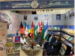 بازدید دکتر سعدخان، رئیس موسسه فرهنگی اکو از سی‌وپنجمین نمایشگاه بین‌المللی کتاب تهران