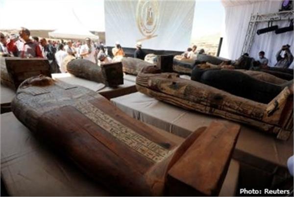 ۶۰ تابوت باستانی در مصر کشف شدند