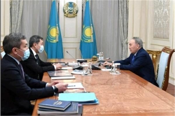 دیدار نورسلطان نظربایف با رئیس قزاق فیلم