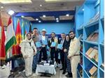 بازید نمایندگان و فعالان فرهنگی کشورهای عضو از غرفه انتشارات مؤسسه فرهنگی اکو