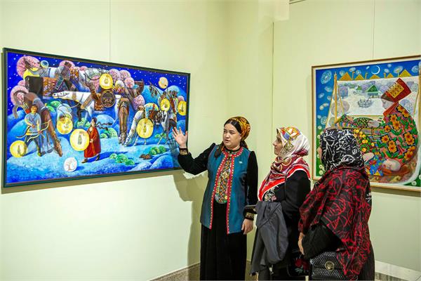 گفت‌وگوی دوستانه فرهنگهای مردم ترکمنستان و ایران