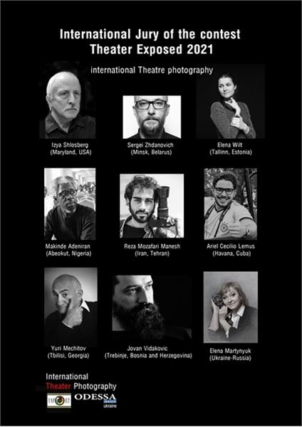 انتخاب یک ایرانی به عنوان داور  فستیوال بین المللی عکاسی تئاتر اوکراین ۲۰۲۱