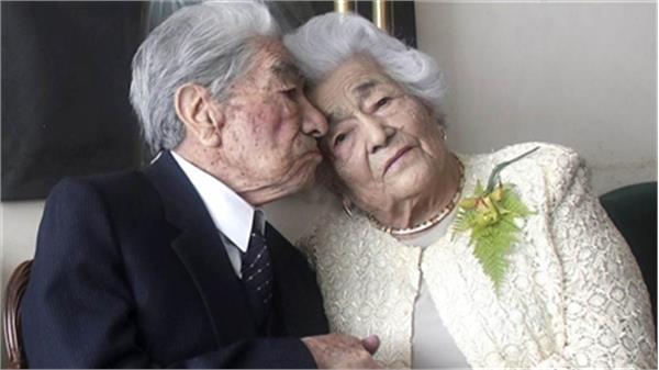 ثبت رکورد پیرترین زوج جهان در گینس
