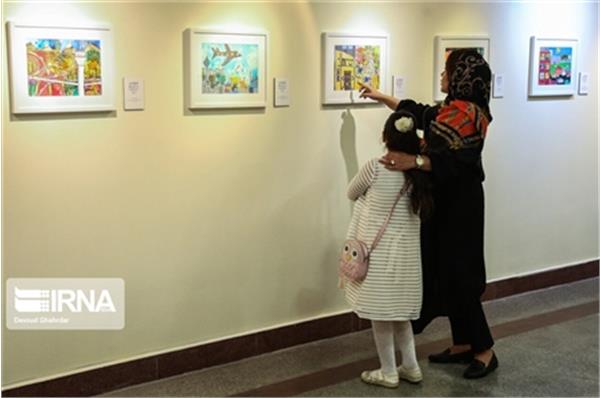 نمایش نقاشی کودکان جهان در پایتخت