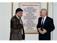 ECO Cultural Institute President Meets Tajik Ambassador