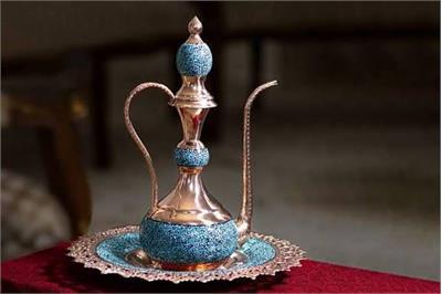 هنر فیروزه‌کوبی؛ تلفیق خلاقیت و سنت ایرانی