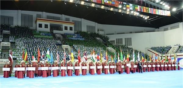 مسابقات جهانی کشتی کوراش قهرمانی جهان در پایتخت ترکمنستان آغاز شد