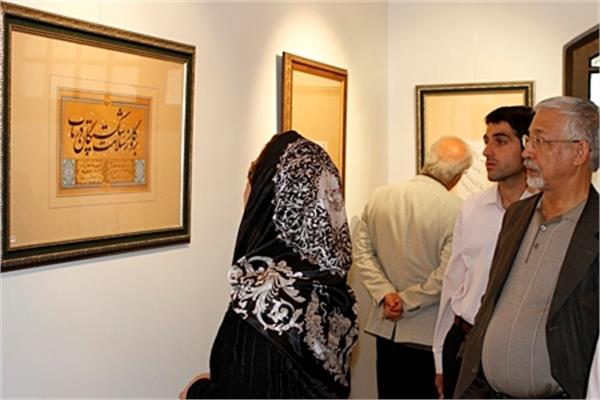 نگارخانه اکو میزبان خوشنویسی‌های رسول مرادی